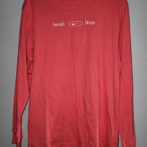 NWT Womens size small Nike Swoosh Hoops Long Sleeve Shirt
